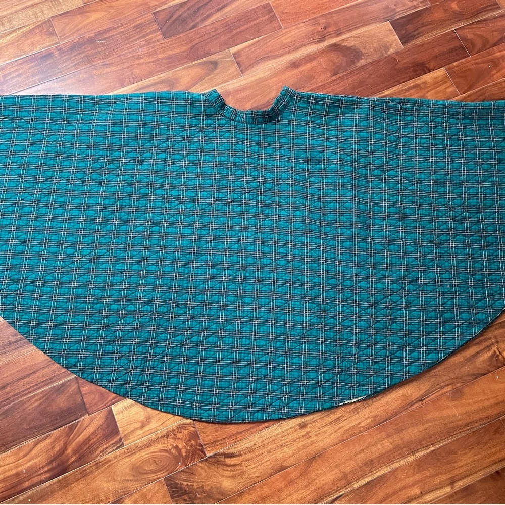 Vintage quilted plaid skirt - Picture 4 of 7